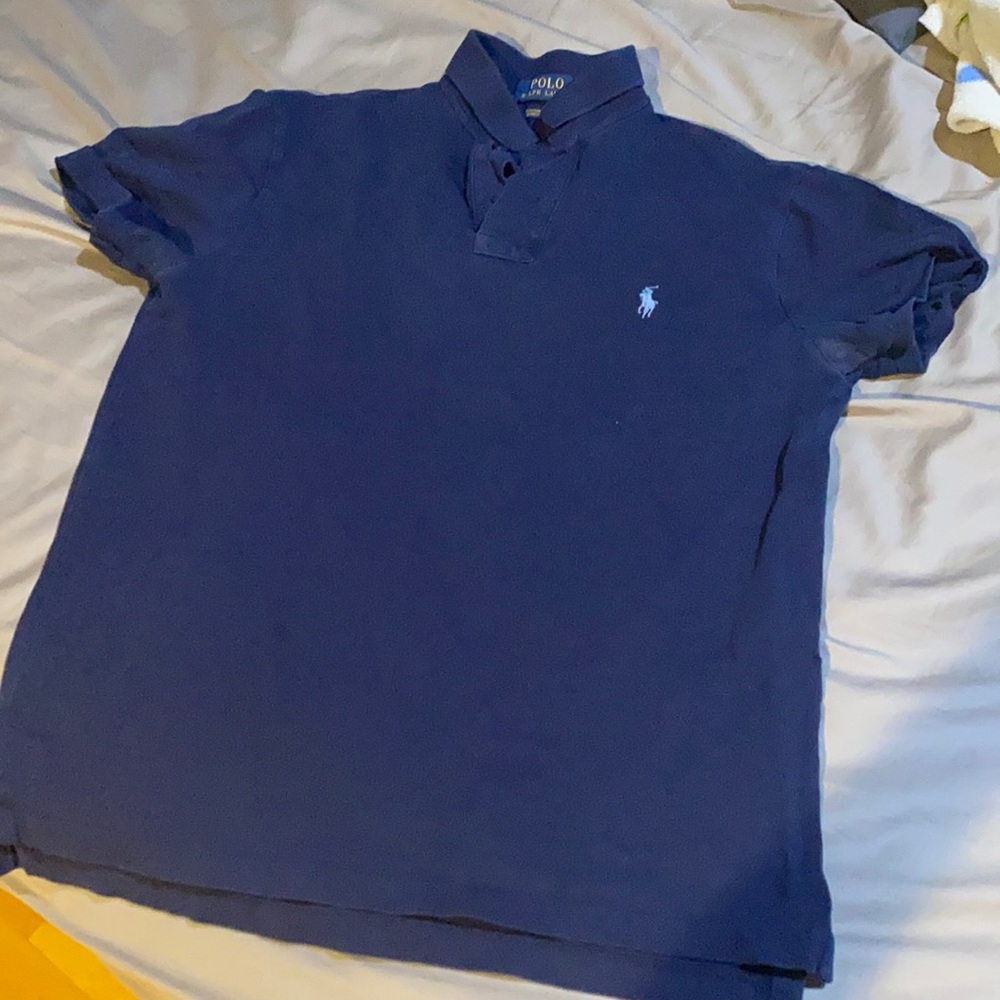 Polo by Ralph Lauren navy blue shirt